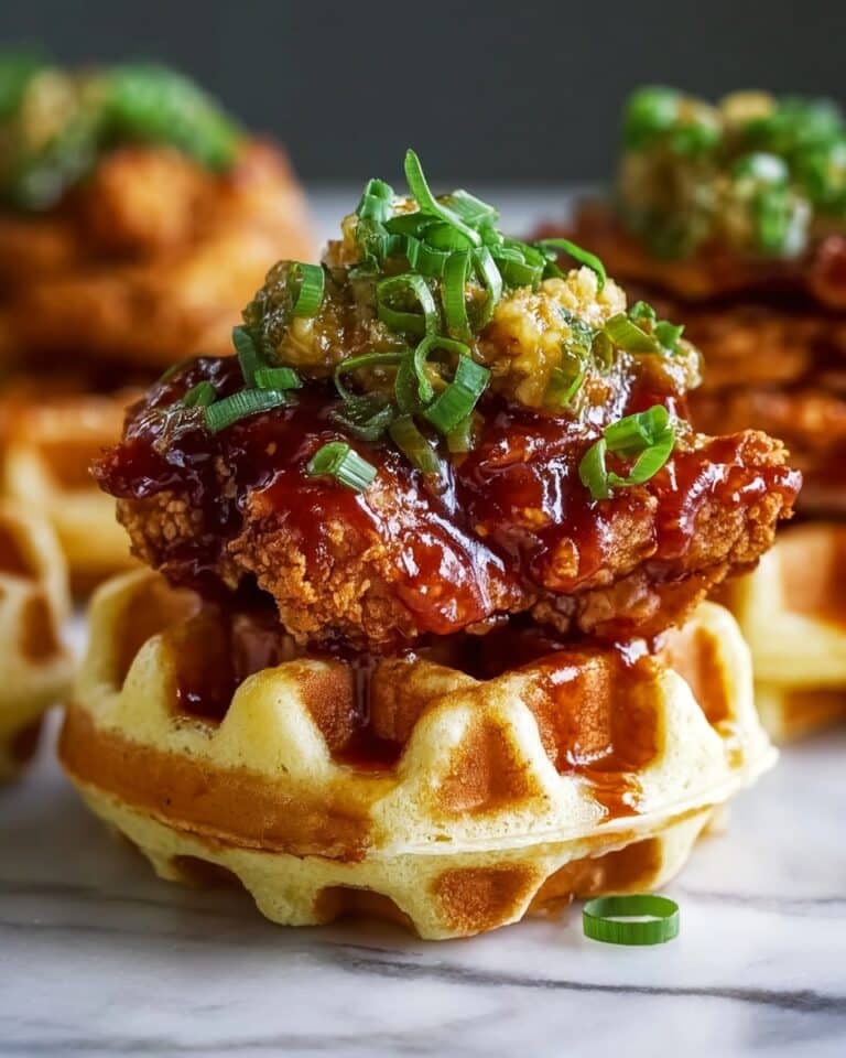 Mini Chicken and Waffle Sliders for an Epic Brunch Feast Recipe