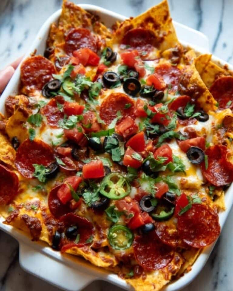 Pizza Nachos: 7 Cheesy Delights You Can’t Resist Recipe