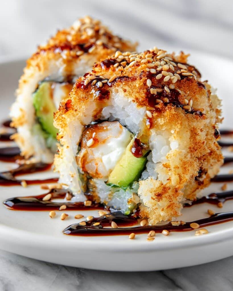 Crispy Fried Sushi Rolls Recipe